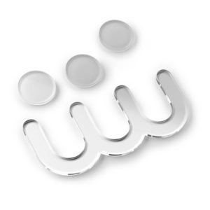 Logotipos 3d en acrílico transparente