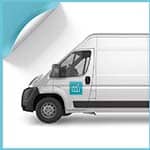 Furgoneta grande-Puerta piloto copiloto-Impresión