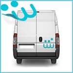 Furgoneta grande-Puerta trasera-Corte