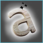 Letras de madera iluminadas - Lacado - Barniz