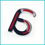 Letras corpóreas en metacrilato - Anclaje - Doble cara