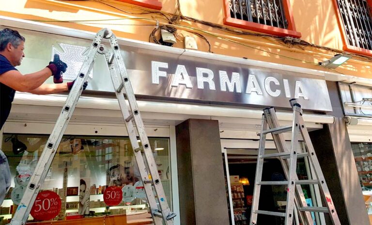Mantenimiento de rótulos leds para exteriores
