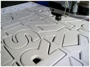 letras pvc blanco